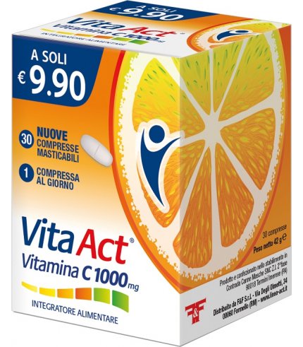 VITAMINA C ACT 1000MG 30 COMPRESSE MASTICABILI