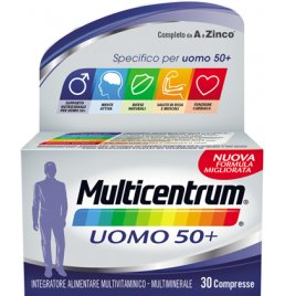 MULTICENTRUM UOMO 50+ 30 COMPRESSE