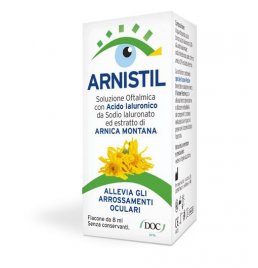 ARNISTIL SOLUZIONE OFTALMICA ACIDO IALURONICO 0,2% + ESTRATTO DI ARNICA MONTANA 0,1% FLACONE 8 ML