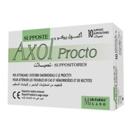 AXOL PROCTO 10SUPPOSTE 2G