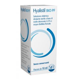 GOCCE OCULARI HA 0,2% E ACQUE DISTILLATE HYALISTIL BIO PF FRUTTI ROSSI 10 ML