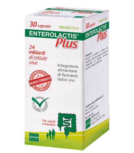 ENTEROLACTIS PLUS 30 CAPSULE