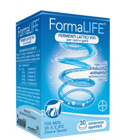 FORMALIFE FERMENTI LATTICI 30 COMPRESSE APPETIBILI 33 G