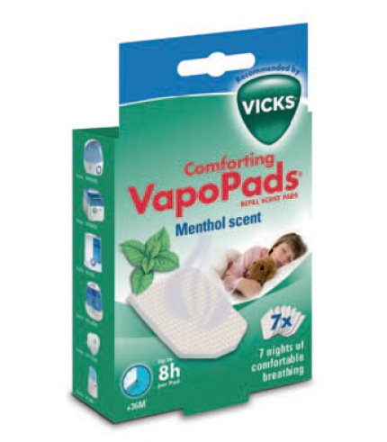 VICKS VAPOPADS MENTHOL 7PZ