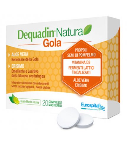 DEQUADIN NATURA GOLA 20CPR