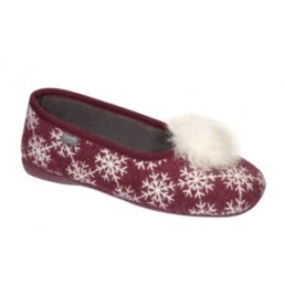 SCARPA SNOWY SNOWY TEXTILE+POM POM W RED 35