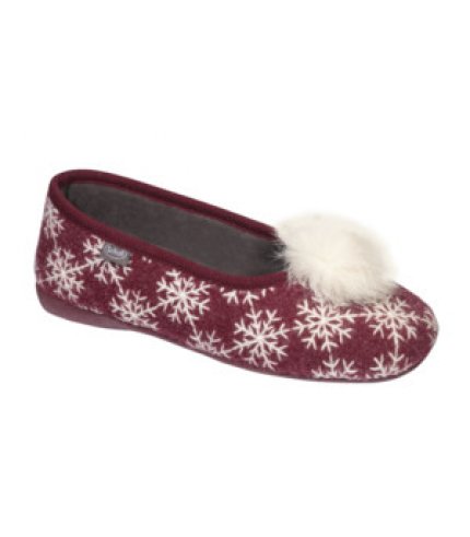 SCARPA SNOWY SNOWY TEXTILE+POM POM W RED 36