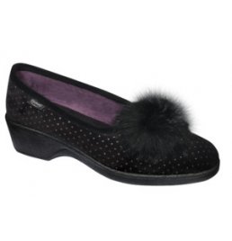 SCARPA LORELLA GLITTERED VELOUR W BLACK 39