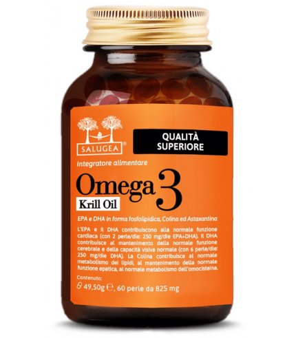 SALUGEA OMEGA 3 KRILL OIL60PRL