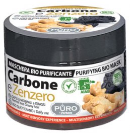 PURO BIO MASCHERA CARB-ZE250ML