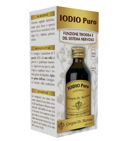 IODIO PURO ANALCOLICO 100ML