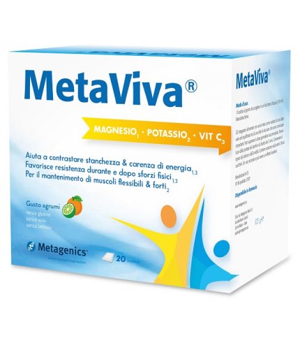 METAVIVA MG/K/VIT C 20BUSTE (I