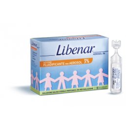 LIBENAR 18 FIALE AEROSOL IPERTONICHE 3%