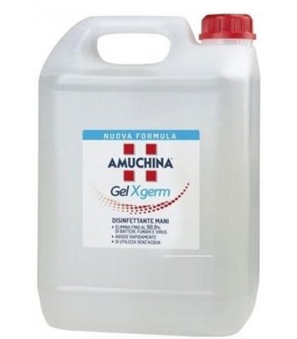 AMUCHINA GEL X-GERM DISINFETTANTE MANI 5 LITRI