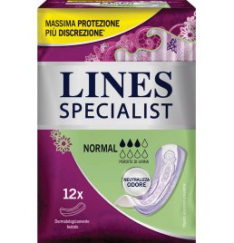 LINES SPECIALIST PANNOLONE NORMAL FARMA 12 PEZZI