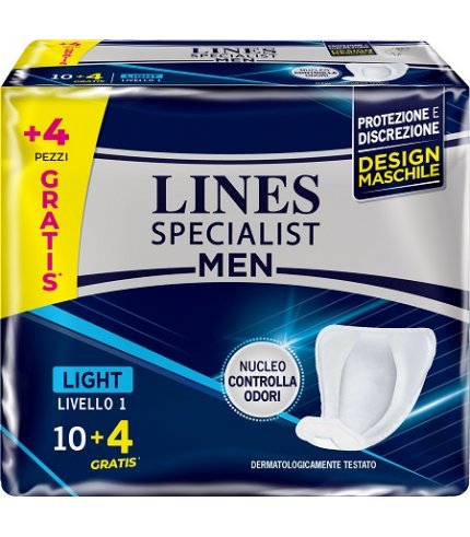 PANNOLONI LINES SPECIALIST MEN LIVELLO 1 14 PEZZI