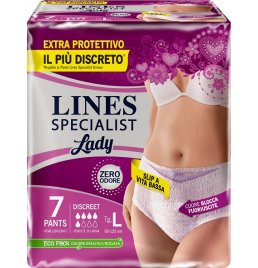 LINES SPECIALIST PANTS DISCREET L FARMA 7 PEZZI