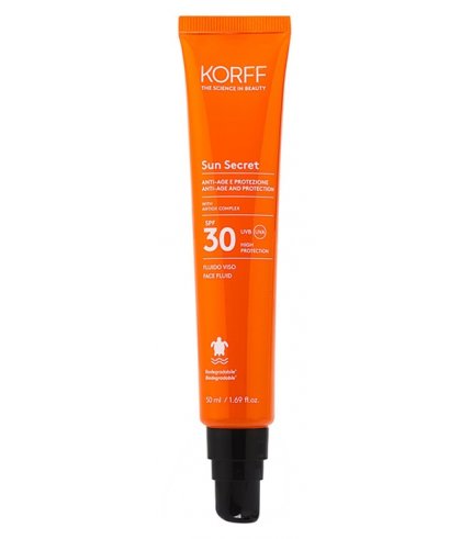 KORFF SUN SECRET FLUIDO VISO SPF30 50 ML