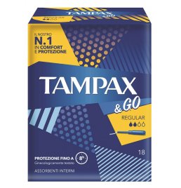 TAMPAX&GO REGULAR 18PZ