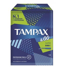 TAMPAX&GO SUPER 18PZ