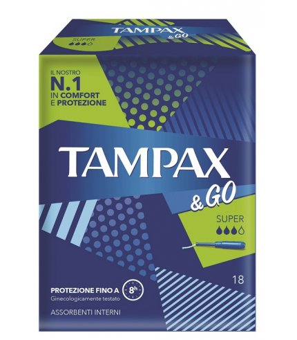 TAMPAX&GO SUPER 18PZ