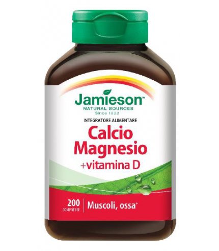 JAMIESON CALCIO MG VIT D200CPR