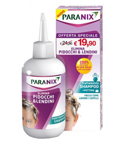 SHAMPOO PARANIX TRATTAMENTO TAGLIO PREZZO