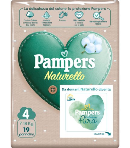 PAMPERS NATUR MAXI CP 19PZ