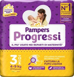 PAMPERS PROGRESSI MIDI 27PZ