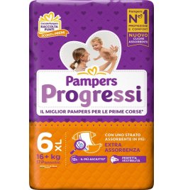 PAMPERS PROGRESSI XL 17PZ