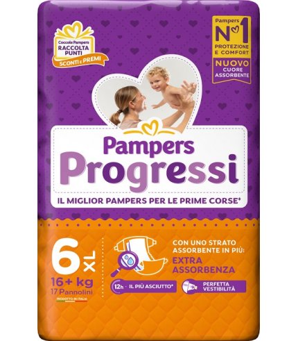 PAMPERS PROGRESSI XL 17PZ