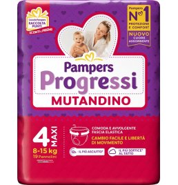 PAMPERS PROG MUT CP TG4 M 19PZ