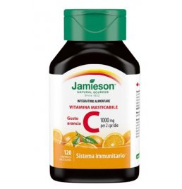 JAMIESON VITAMINA C 1000 MASTICABILE ARANCIA 120 COMPRESSE