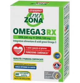 ENERZONA OMEGA 3 RX 60MINICAPS