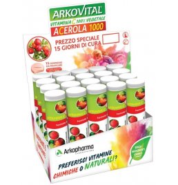 ARKOVITAL ACEROLA 1000 15CPR