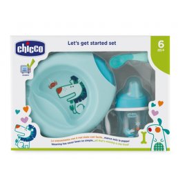 CH SET PAPPA 6M+ AZZURRO