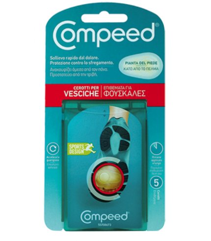 COMPEED CEROTTI PER VESCICHE PIANTA PIEDE SPORT 5 PEZZI