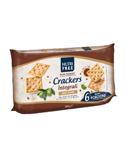 NUTRIFREE CRACKERS INTEGR 6PZ