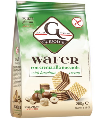 WAFER GUSTO NOCCIOLA 250G