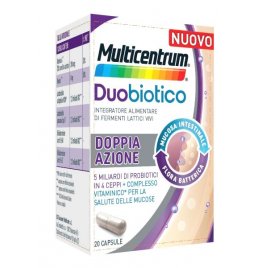 MULTICENTRUM DUOBIOTICO 20CPS