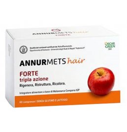 ANNURMETS HAIR FORTE TRI 60CPR