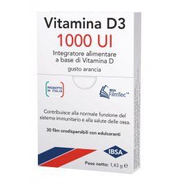 VITAMINA D3 IBSA 1000 UI 30 FILM ORALI