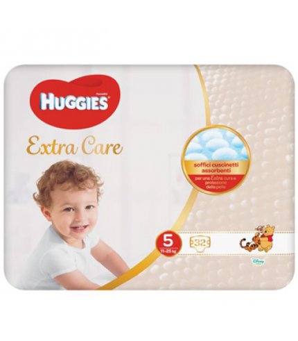 HUGGIES EXTRA CARE GR 5 32PZ