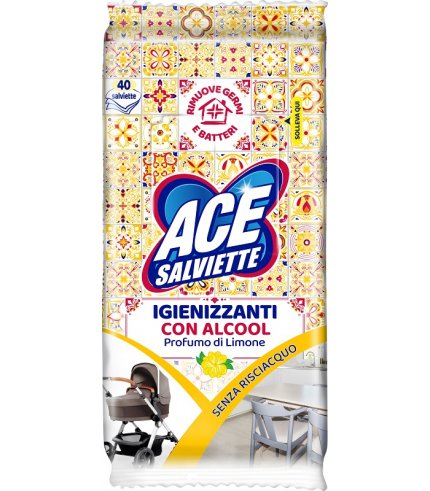 ACE SALVIETTE IGIEN SGRAS 40PZ