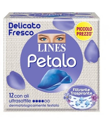 LINES PETALO BLU C/ALI 12PZ