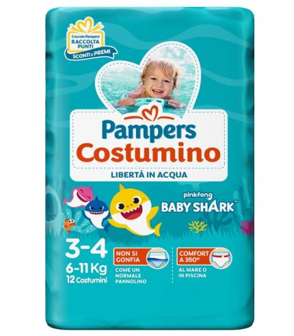 PAMPERS COSTUMINO MIDI 12PZ