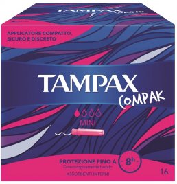 TAMPAX COMPAK MINI 16PZ