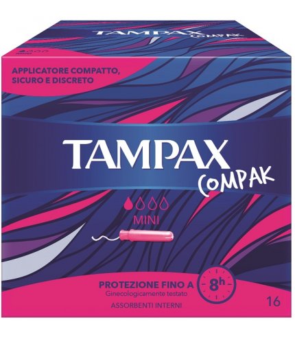 TAMPAX COMPAK MINI 16PZ