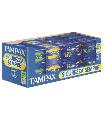 TAMPAX SRP BLU BOX+COMPAK CA M