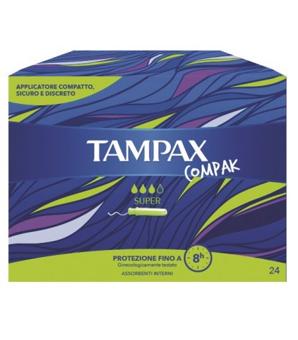 TAMPAX COMPAX SUPER VP 24PZ